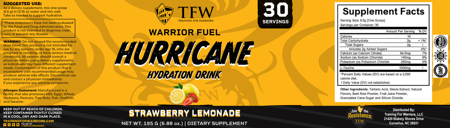 Hurricane Hydration