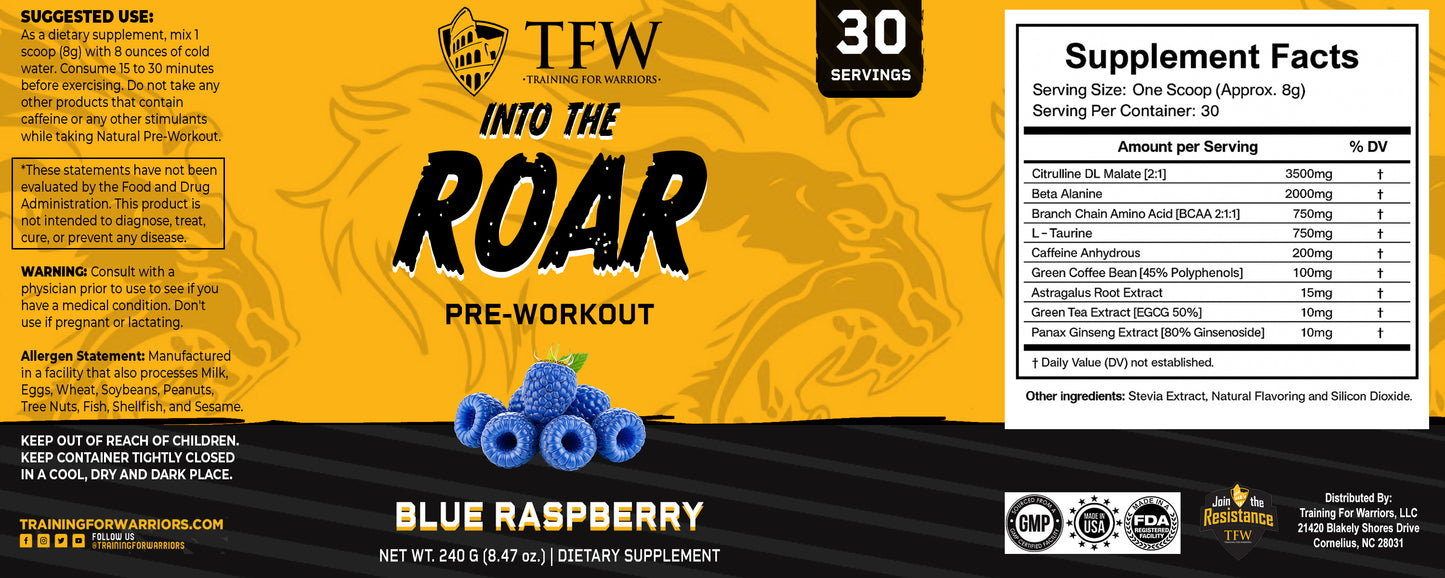 Roar Pre-Workout